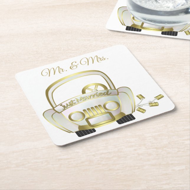 Porta-copo De Papel Quadrado Mantenha ou design suas próprias Portas copos (Inclinado)