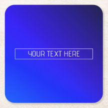 Mão Azul Brilhante Moderno e Gradiente Roxo