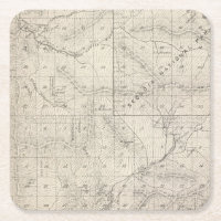 Mapa da seção de T1819S R2930E Tulare County