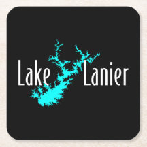 Mapa do Lago Lanier Geórgia Navegação e Pesca