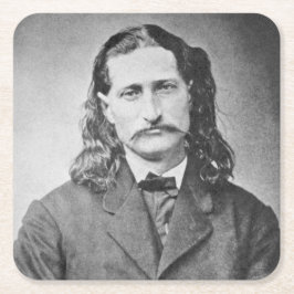 Porta-copo De Papel Quadrado Marechal Wild Bill Hickok Pistoleiro do Velho Oest