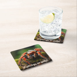 Porta-copo De Papel Quadrado 🕷️ Marvel de Arachnid Vermelho