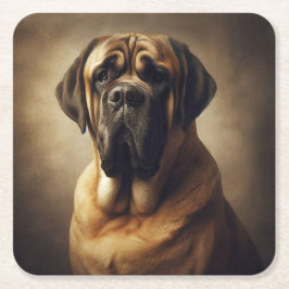 Porta-copo De Papel Quadrado Mastiff