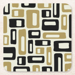 Porta-copo De Papel Quadrado Meio século Retroativo Moderno