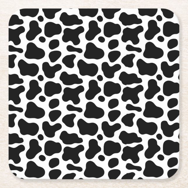 Porta-copo De Papel Quadrado Meuh Meuh Meuh (Frente)