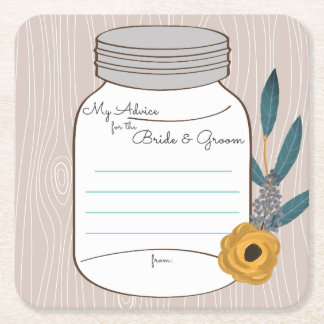 Porta-copo De Papel Quadrado meus "dois centavos "