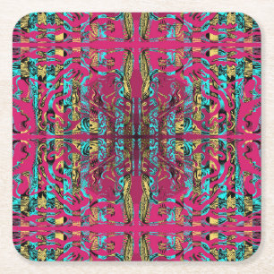 Porta-copo De Papel Quadrado Mitochondris-Pop