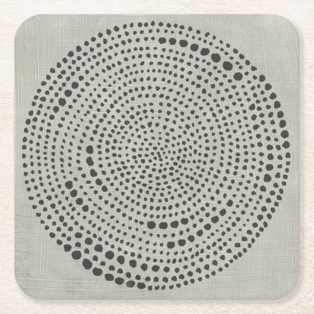 Porta-copo De Papel Quadrado Mitos - Círculo (Frente)