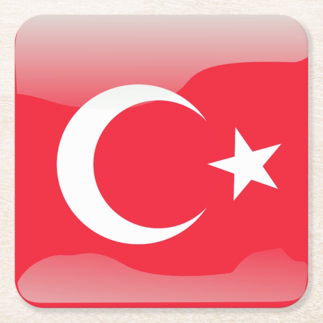 Porta-copo De Papel Quadrado modelo (Frente)