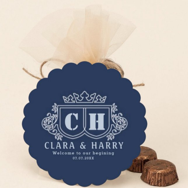 Porta-copo De Papel Quadrado Modern calligraphy unique lettering minimalist (Criador carregado)