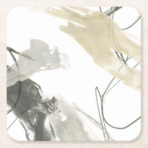 Porta-copo De Papel Quadrado Momento monocromático