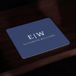 Porta-copo De Papel Quadrado Monograma Simples Profissional Elegante Minimalist<br><div class="desc">Apresentando nossa coleção profissional simples de monogramas minimalista: eleve seu estilo com sofisticação de eterno e elegância subestimada. Criada com muita atenção aos detalhes, esta coleção apresenta designs minimalistas adornados com seu monograma personalizado. Cada peça exumenta profissionalismo e refinamento, perfeito para fazer uma impressão duradoura em qualquer cenário. De artigos...</div>