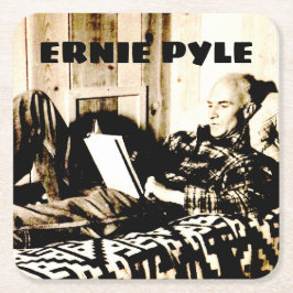 PORTA-COPO DE PAPEL QUADRADO MONTANHA-RUSSA ERNIE PYLE NOVO MÉXICO