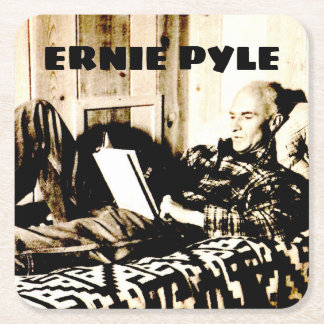 PORTA-COPO DE PAPEL QUADRADO MONTANHA-RUSSA ERNIE PYLE NOVO MÉXICO