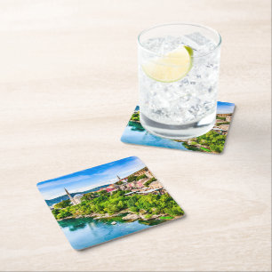 Porta-copo De Papel Quadrado Mostar Bósnia e Herzegovina