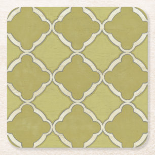 Porta-copo De Papel Quadrado Motifs do Mercado IX