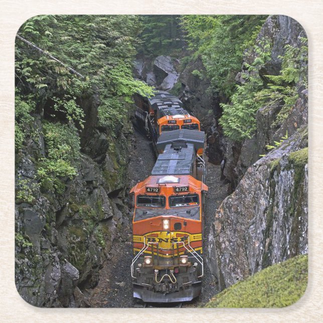 Porta-copo De Papel Quadrado Motor diesel clássico (Frente)