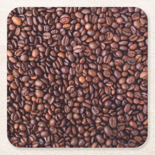 Porta-copo De Papel Quadrado Nada Mais Que Feijão De Café