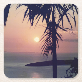 Porta-copo De Papel Quadrado Nascer do sol de Koolan