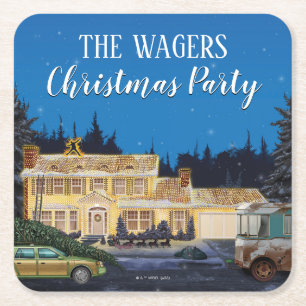 Porta-copo De Papel Quadrado Natal da National Lampoon