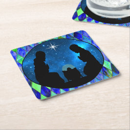 Porta-copo De Papel Quadrado Natividade