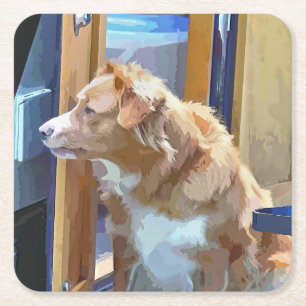 PORTA-COPO DE PAPEL QUADRADO NAVIOS