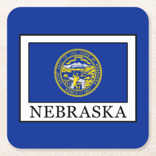 Porta-copo De Papel Quadrado Nebraska