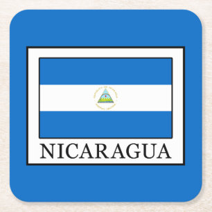 Porta-copo De Papel Quadrado Nicarágua