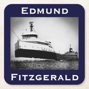 Porta-copo De Papel Quadrado O Edmund Fitzgerald