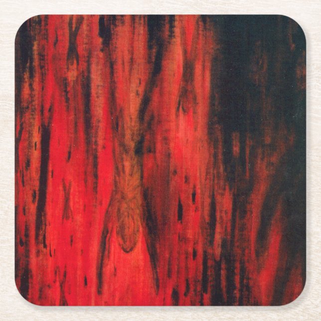 Porta-copo De Papel Quadrado O executor (Frente)