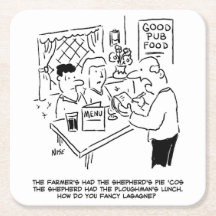 O fazendeiro tinha a torta do pastor