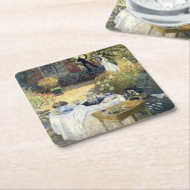 Porta-copo De Papel Quadrado O Luncheon Claude Monet