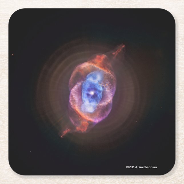 Porta-copo De Papel Quadrado O olho de gato (Frente)