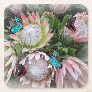 Porta-copo De Papel Quadrado O Rei Protea