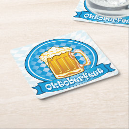 Porta-copo De Papel Quadrado Oktoberfest Beer Mug