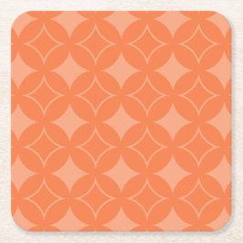 Porta-copo De Papel Quadrado Orange Shippo