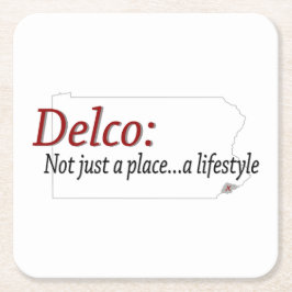 Porta-copo De Papel Quadrado Ornamento