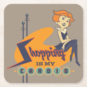 Porta-copo De Papel Quadrado Os Jetsons   Comprar é minha terapia