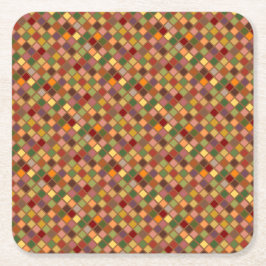 Porta-copo De Papel Quadrado Outono ao quadrado
