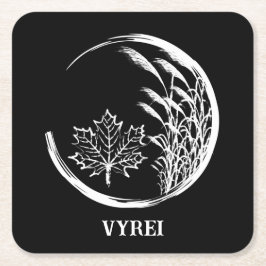 Porta-copo De Papel Quadrado Outono / Queda