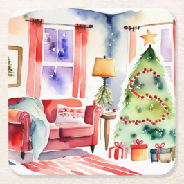 Porta-copo De Papel Quadrado Oven Mitt e Potes