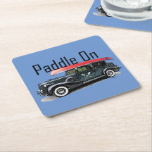Paddle na Design do carro clássico - Porta copos q