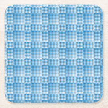 Padrão Abstrato Xadrez Branco Azul