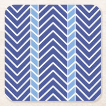 Padrão Chevron Azul