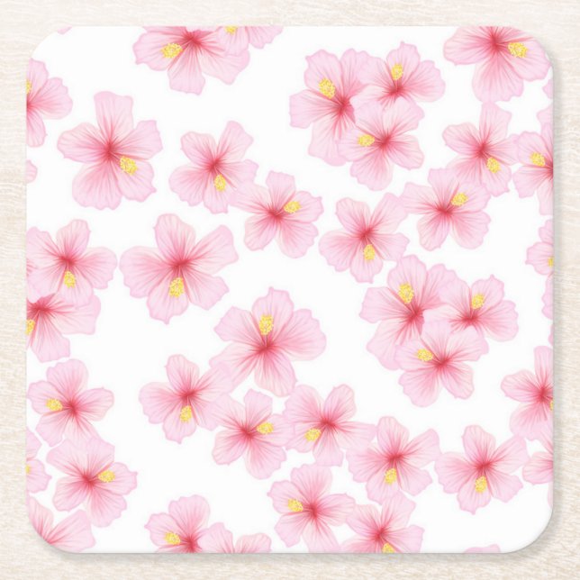 Porta-copo De Papel Quadrado Padrão da ventoinha (Frente)