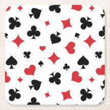 Padrão de Naipes de Cartas de Baralho Modernas