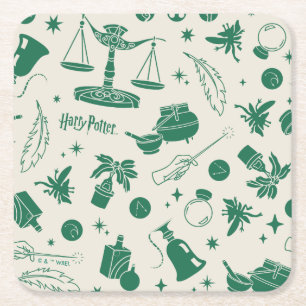 Porta-copo De Papel Quadrado Padrão do Clube Classe HOGWARTS™