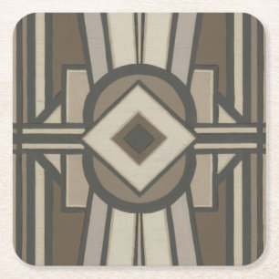 Porta-copo De Papel Quadrado Painel Deco Neutro II