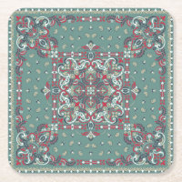 Paisley Bandana Impressão: Escarpa Do Pescoço Da S
