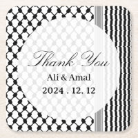 Palestino Hatta Keffiyeh Obrigado Casamento